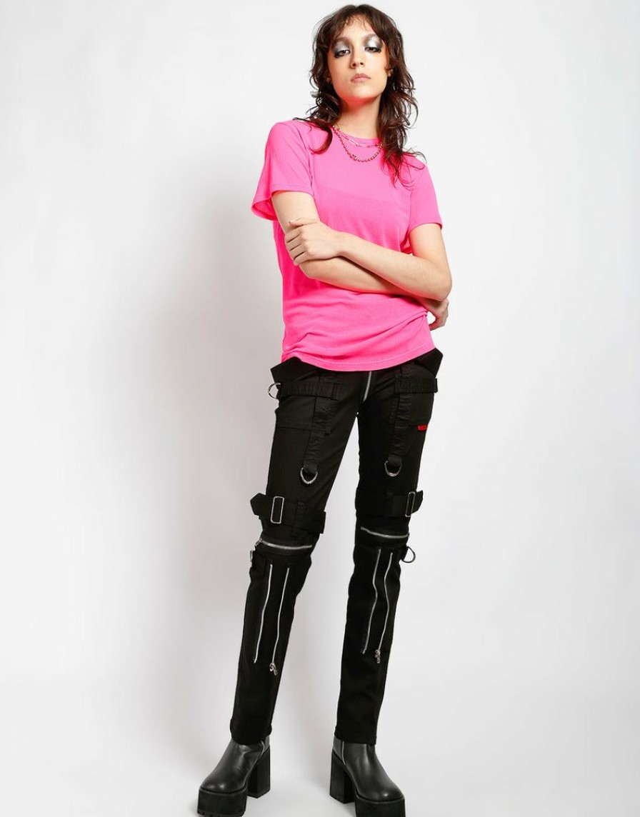 Women * | Trippnyc.Com Para Pant Black