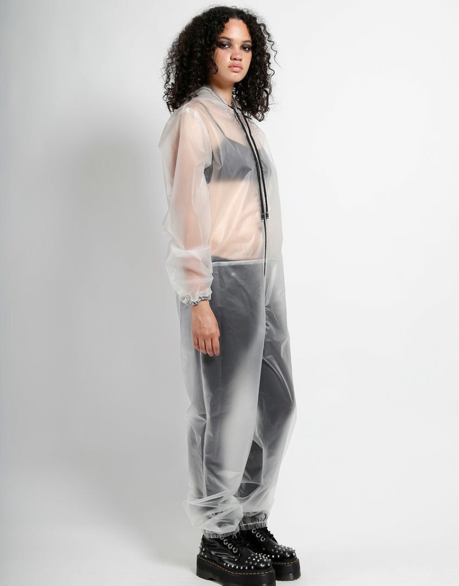 Bottoms * | Trippnyc.Com Men Invisible Jumpsuit Transparent