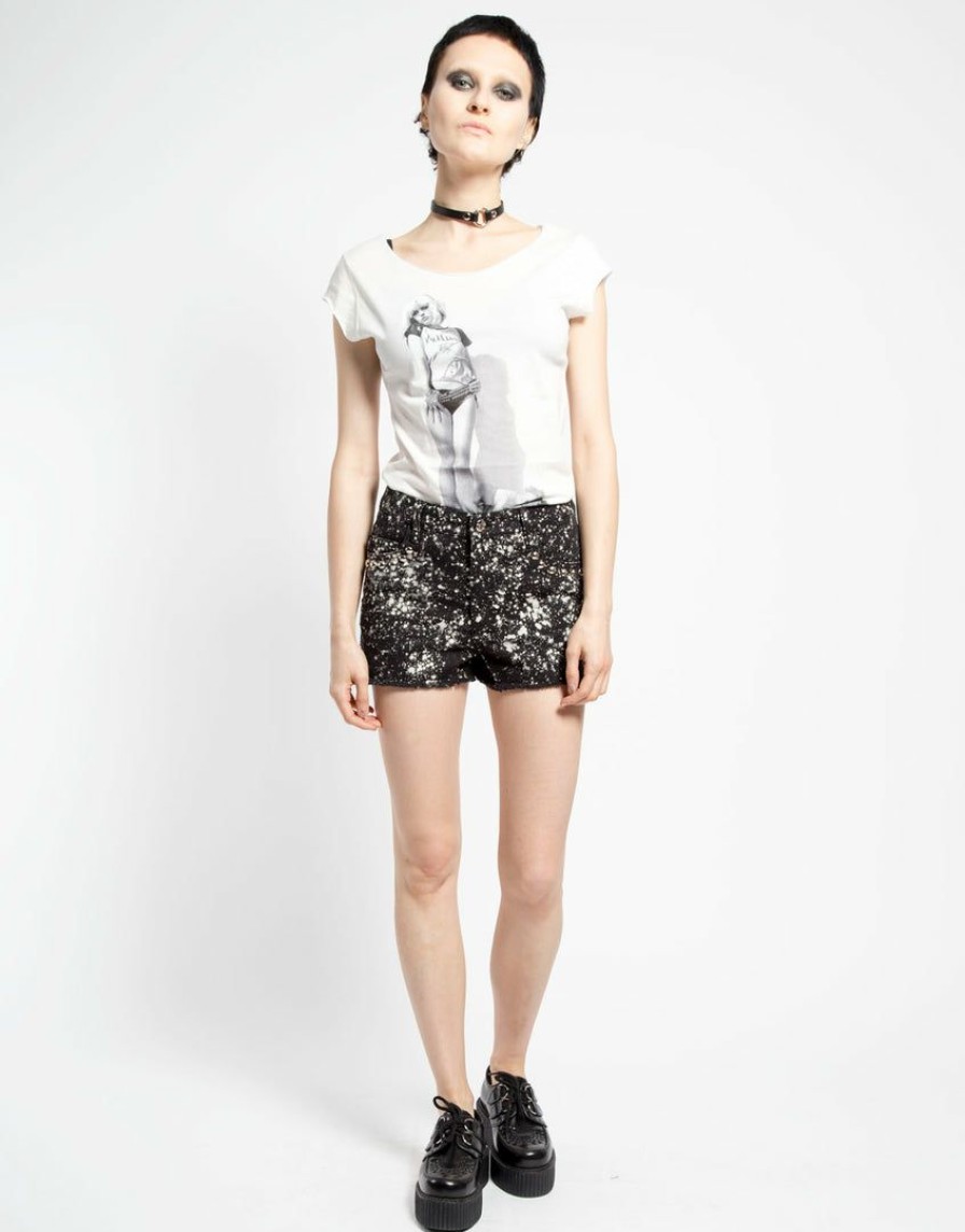 Women * | Trippnyc.Com Super Stud Short Women Black