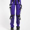 Women * | Trippnyc.Com Women Electric Pant Purple