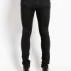 Bottoms * | Trippnyc.Com Men Trash & Vaudeville Skinny Jean Black