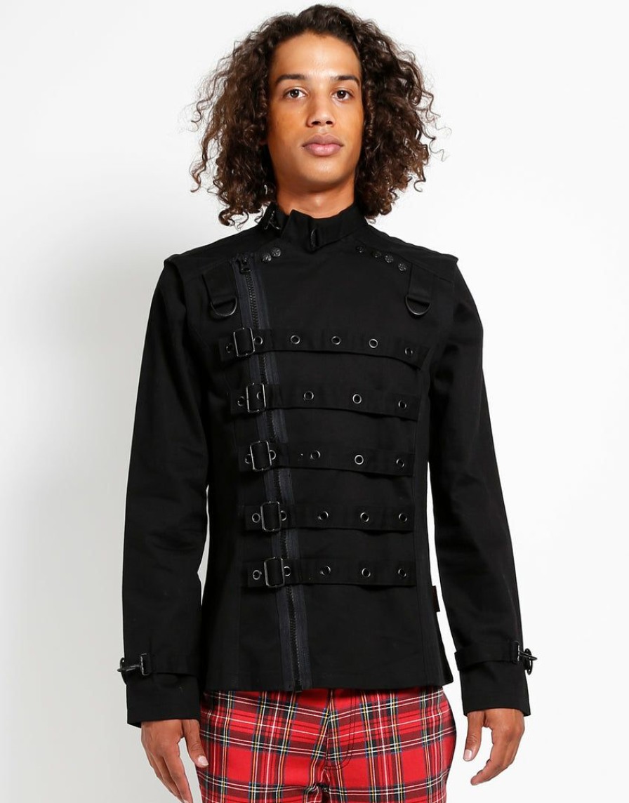 Women * | Trippnyc.Com Women Zip Off Bondo Jacket Black