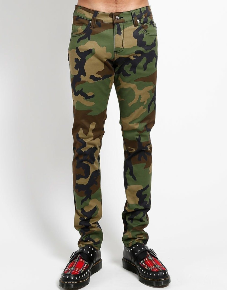 Bottoms * | Trippnyc.Com Rocker Jean Men Camo