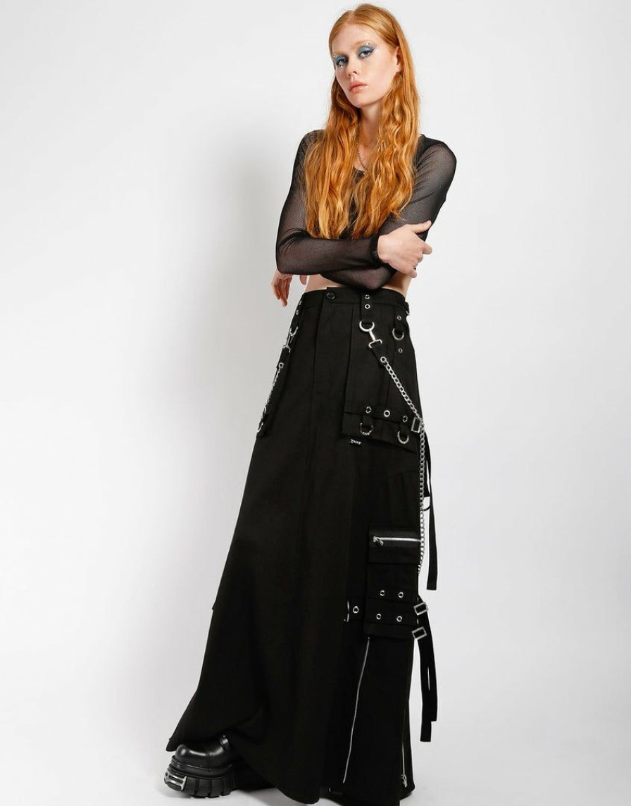 Women * | Trippnyc.Com Strength Skirt Women Black