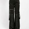 Women * | Trippnyc.Com Strap It Pant Black