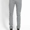 Bottoms * | Trippnyc.Com Rocker Jean Checkerboard Black/White Checkerboard