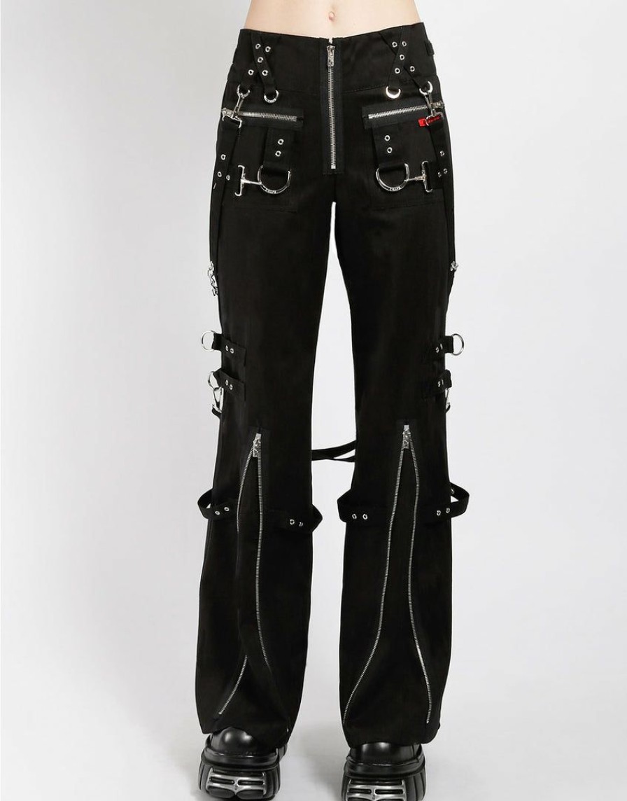 Women * | Trippnyc.Com Women Super D-Ring Pant Black