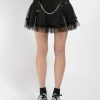 Women * | Trippnyc.Com Lolita Tutu Skirt Black Black/Black