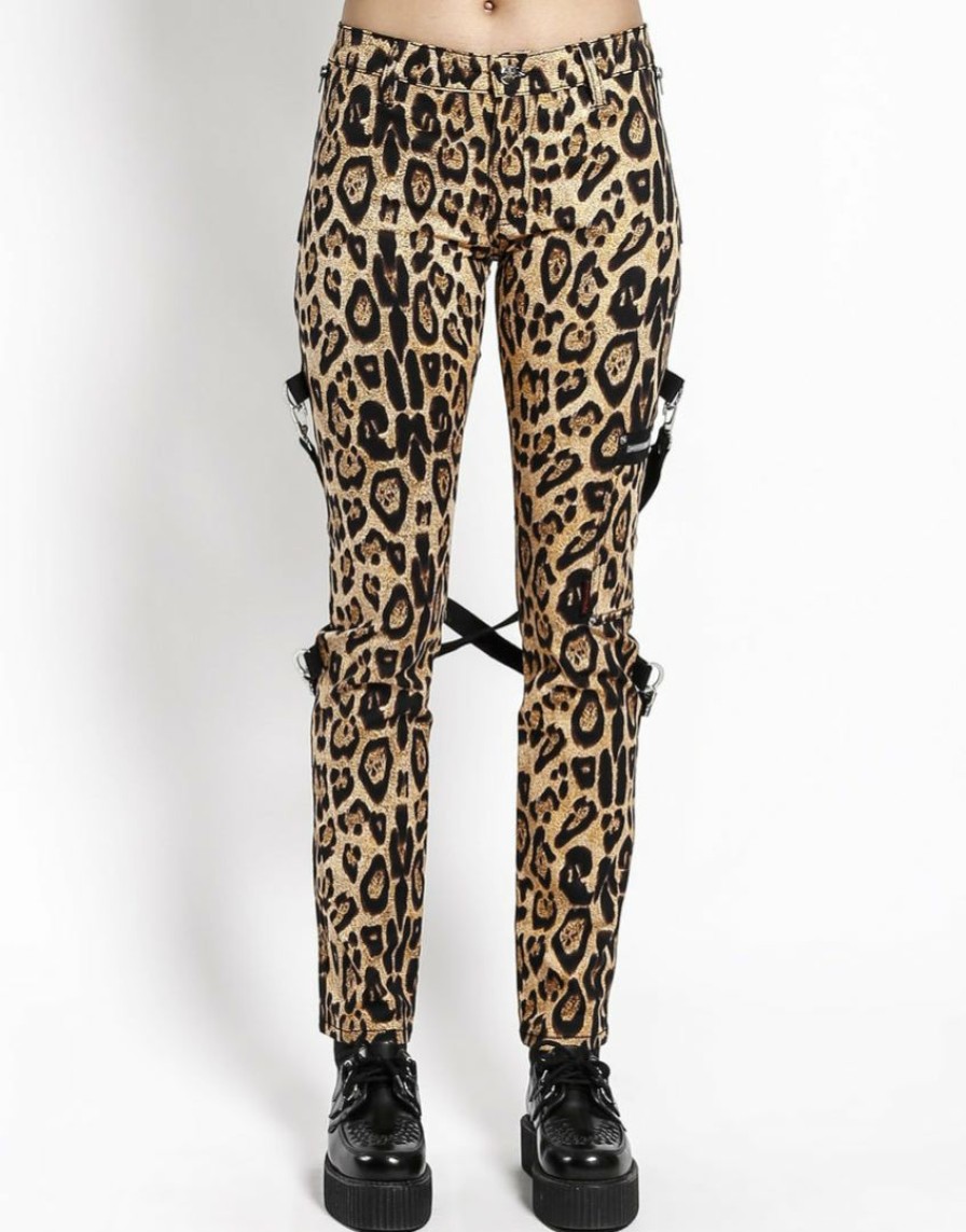 Women * | Trippnyc.Com Women Chaos Pant Leopard Natural Leopard