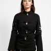 Women * | Trippnyc.Com Bondage Lock Jacket Women Black