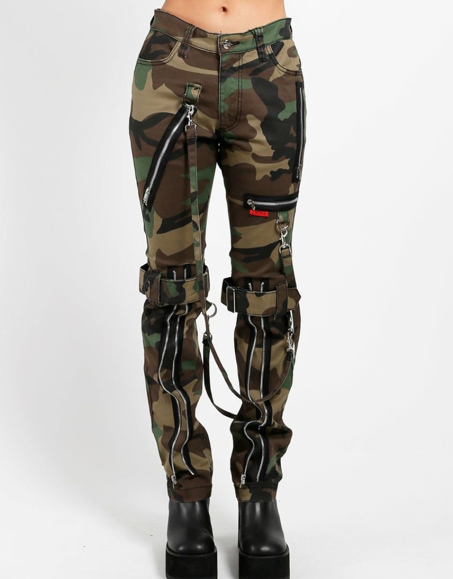 Women * | Trippnyc.Com Bondage Pant Women Camo