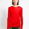 Men * | Trippnyc.Com Long Sleeve Fishnet Red