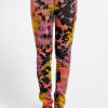 Women * | Trippnyc.Com Women Tie Dye Jean Black/Purple