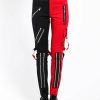 Women * | Trippnyc.Com Split Leg Rage Pant Red Black/Red