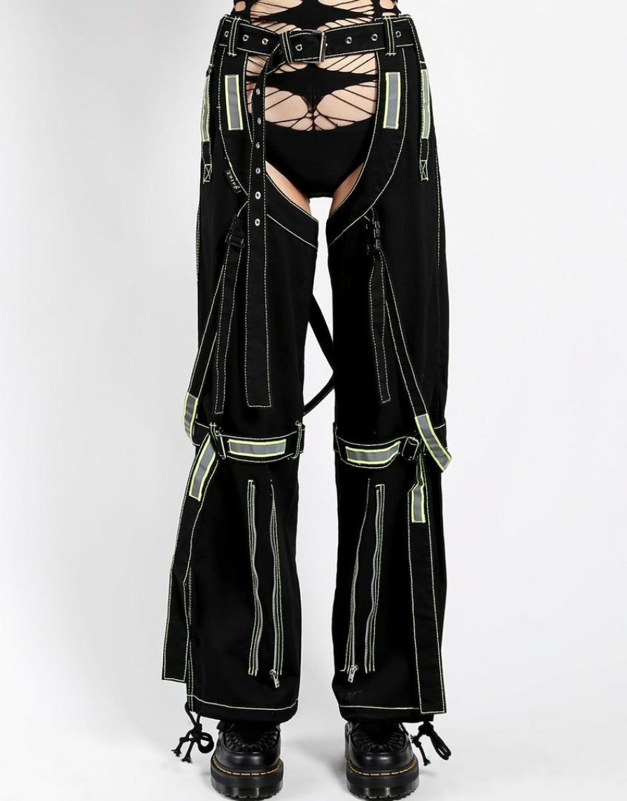 Women * | Trippnyc.Com Women Reflector Chaps Black