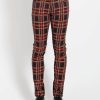 Bottoms * | Trippnyc.Com Men Rocker Jean Black Plaid