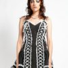 Women * | Trippnyc.Com Women Lolita Dress Black/White