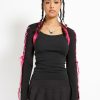 Women * | Trippnyc.Com Lolita Shrug Pink Women Black/Pink