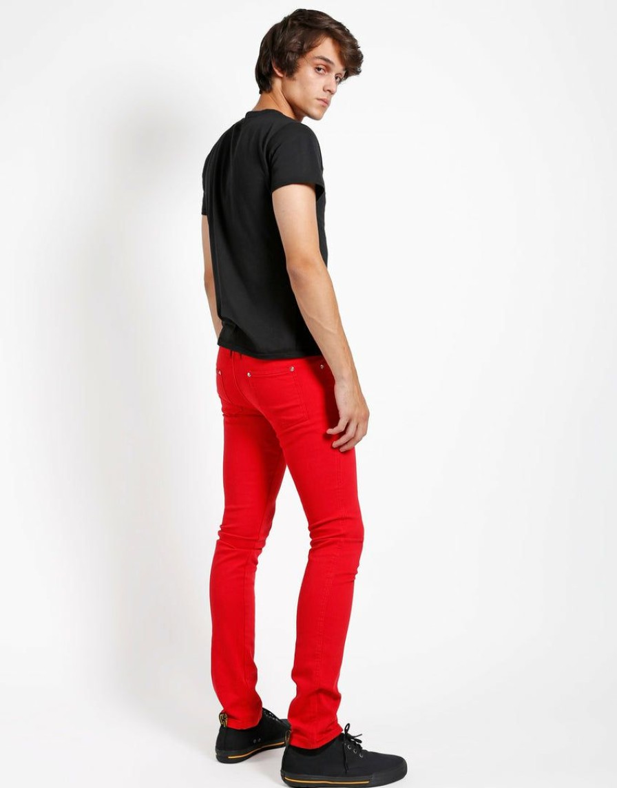 Bottoms * | Trippnyc.Com Trash Jean Red