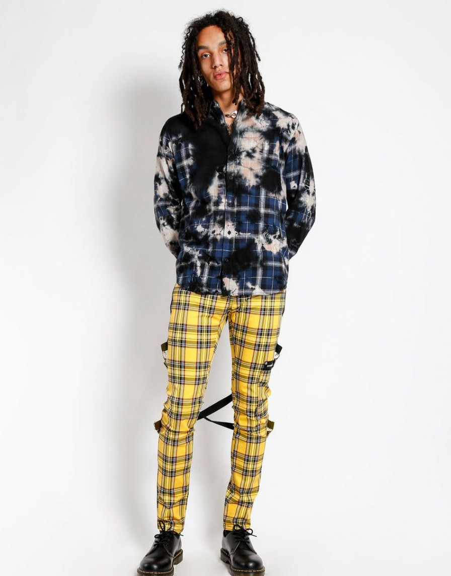 Men * | Trippnyc.Com Men Trash & Vaudeville Dyed Flannel Assorted