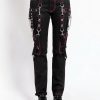 Women * | Trippnyc.Com Women No Excuse Pant Pink Black/Pink Stitch