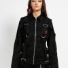 Men * | Trippnyc.Com Men Super Strap Jacket Black