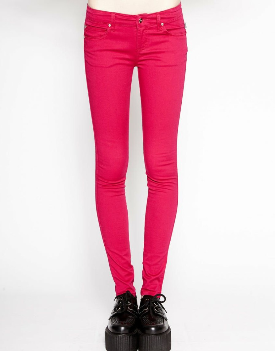 Women * | Trippnyc.Com Women T-Back Jean Raspberry