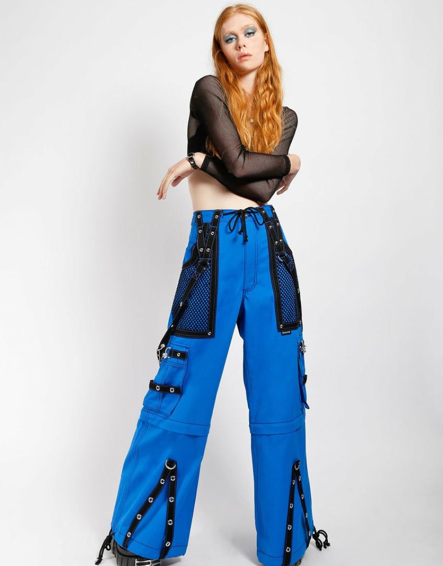 Women * | Trippnyc.Com Electro Pant Blue Royal Blue