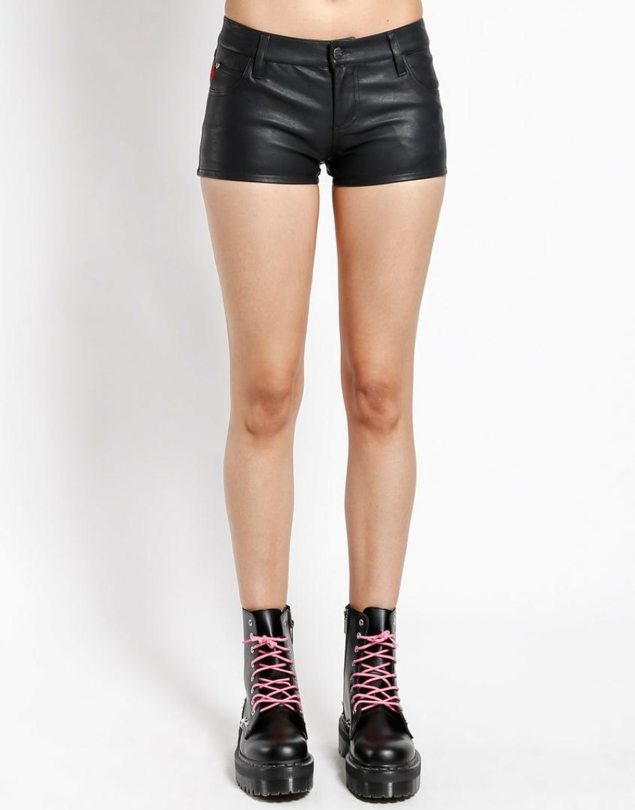 Women * | Trippnyc.Com Booty Short Black