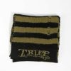 Women * | Trippnyc.Com Women Tripp Nyc Stripe Scarf Army Blk/Army