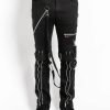 Bottoms * | Trippnyc.Com Bondage Pant Men Black