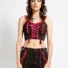 Women * | Trippnyc.Com Lolita Corset Pink Black/Pink