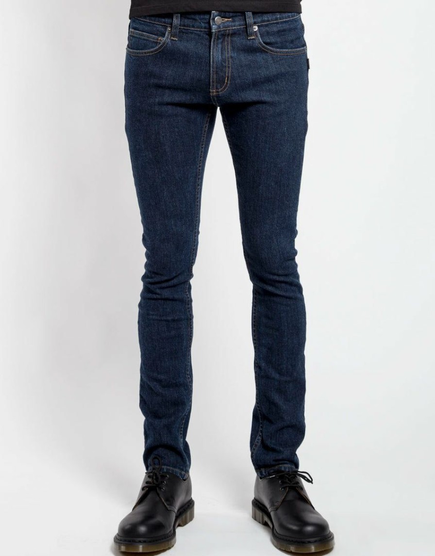 Bottoms * | Trippnyc.Com Men Trash & Vaudeville Denim Skinny Jean Indigo