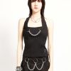 Women * | Trippnyc.Com Mary Chain Corset Black