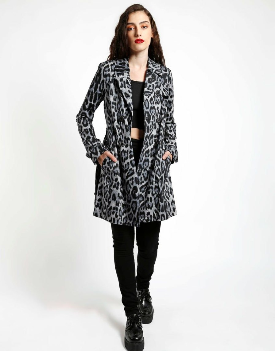 Outerwear * | Trippnyc.Com Jungle Trench Outerwear