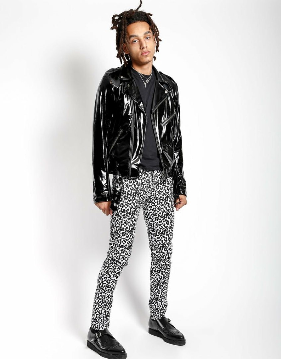 Men * | Trippnyc.Com Vinyl Moto Black