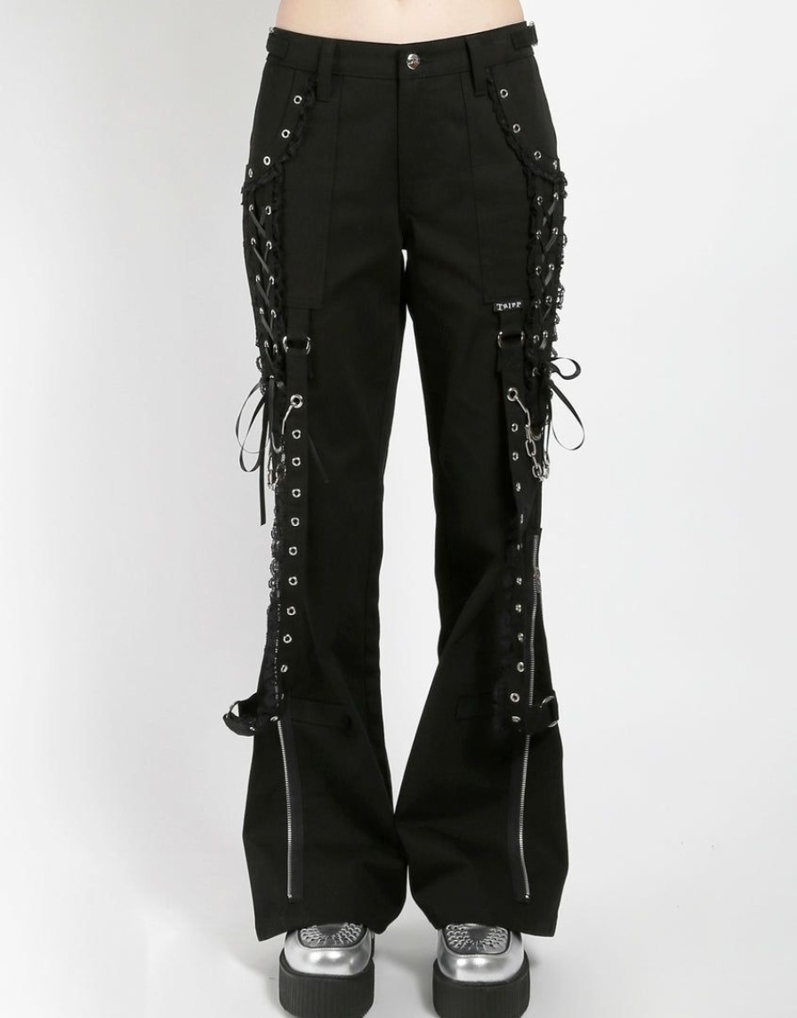 Women * | Trippnyc.Com Lolita Dark Street Pant Black Black/Black