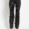 Women * | Trippnyc.Com Women Bondage Pant Black