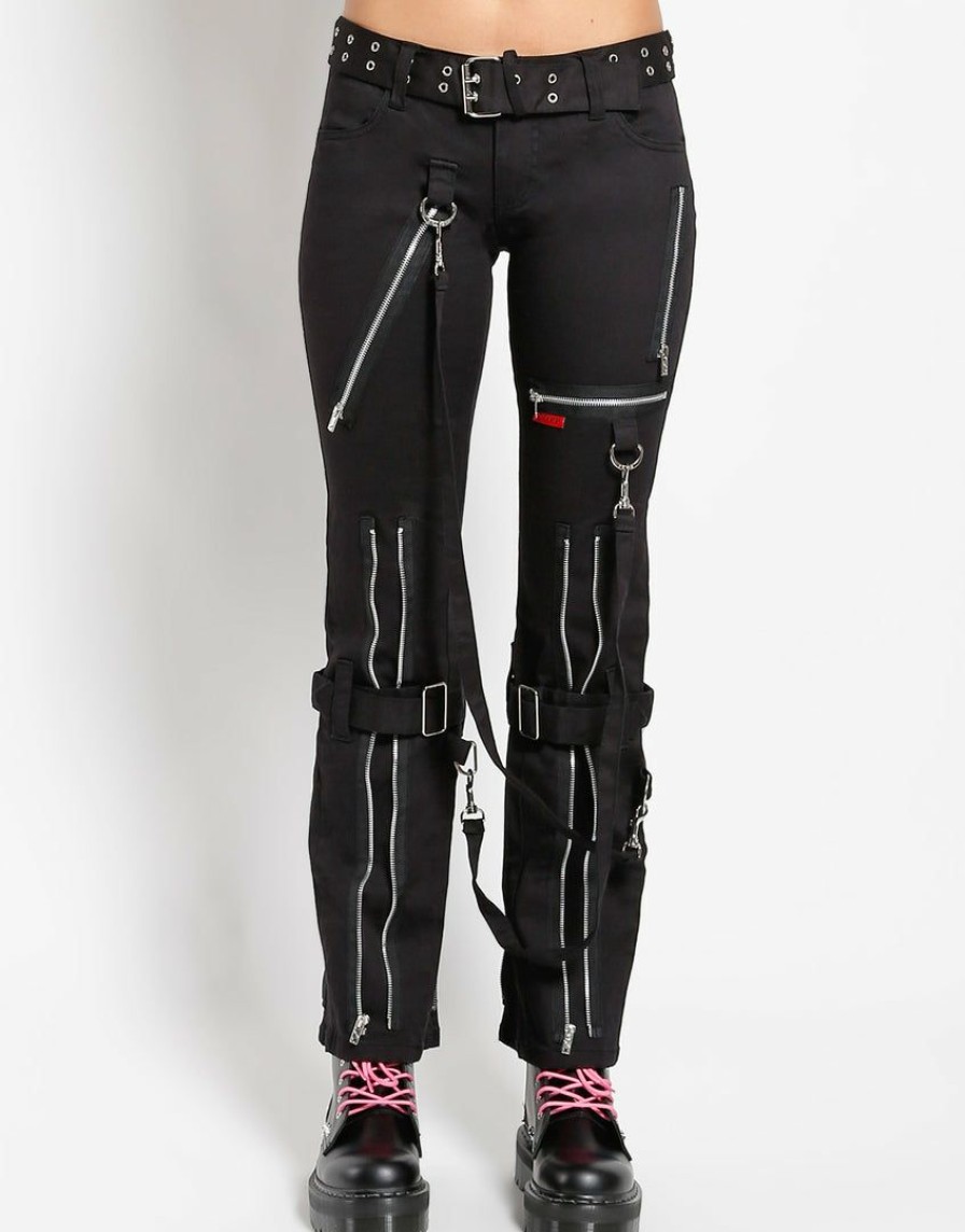 Women * | Trippnyc.Com Women Bondage Pant Black