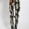 Women * | Trippnyc.Com Women Street Chaos Pant Black/Bleach