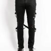 Bottoms * | Trippnyc.Com Men Chaos Pant Black