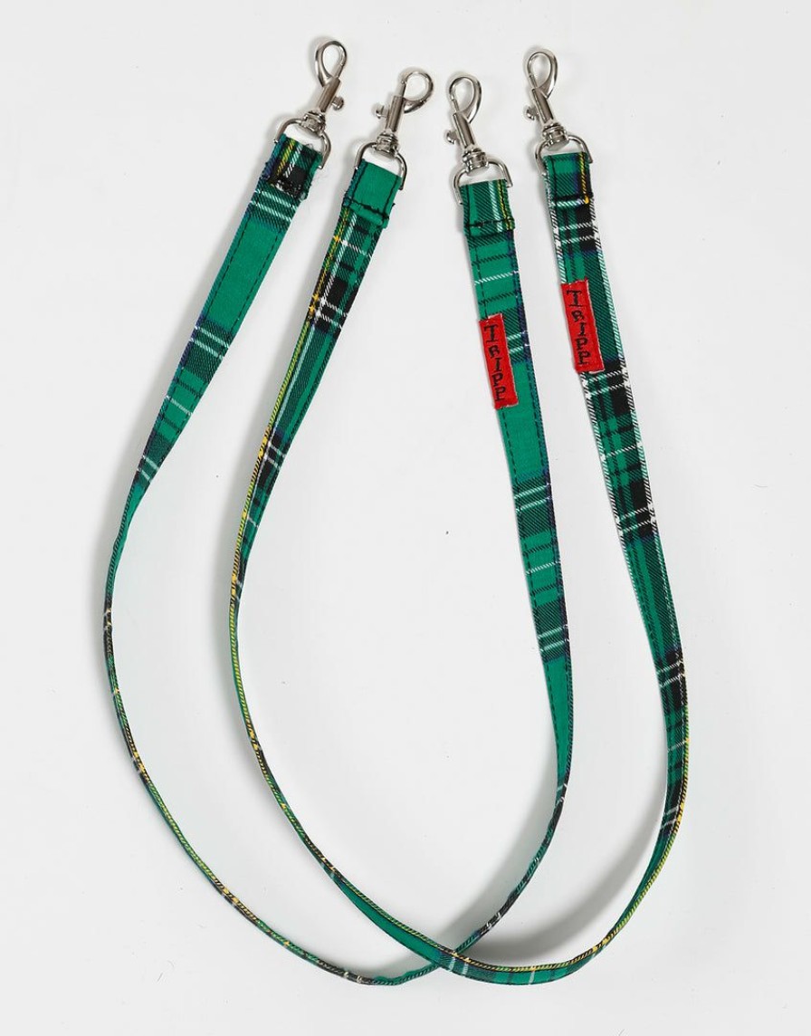 Women * | Trippnyc.Com Bondage Straps Green Plaid