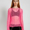 Women * | Trippnyc.Com Women Holy Punk Sweater Pink