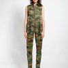 Women * | Trippnyc.Com All You Can Be Jumpsuit Camo Green Camo