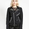 Women * | Trippnyc.Com Women Judas Moto Black