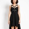 Women * | Trippnyc.Com Stud Harness Dress Women Black