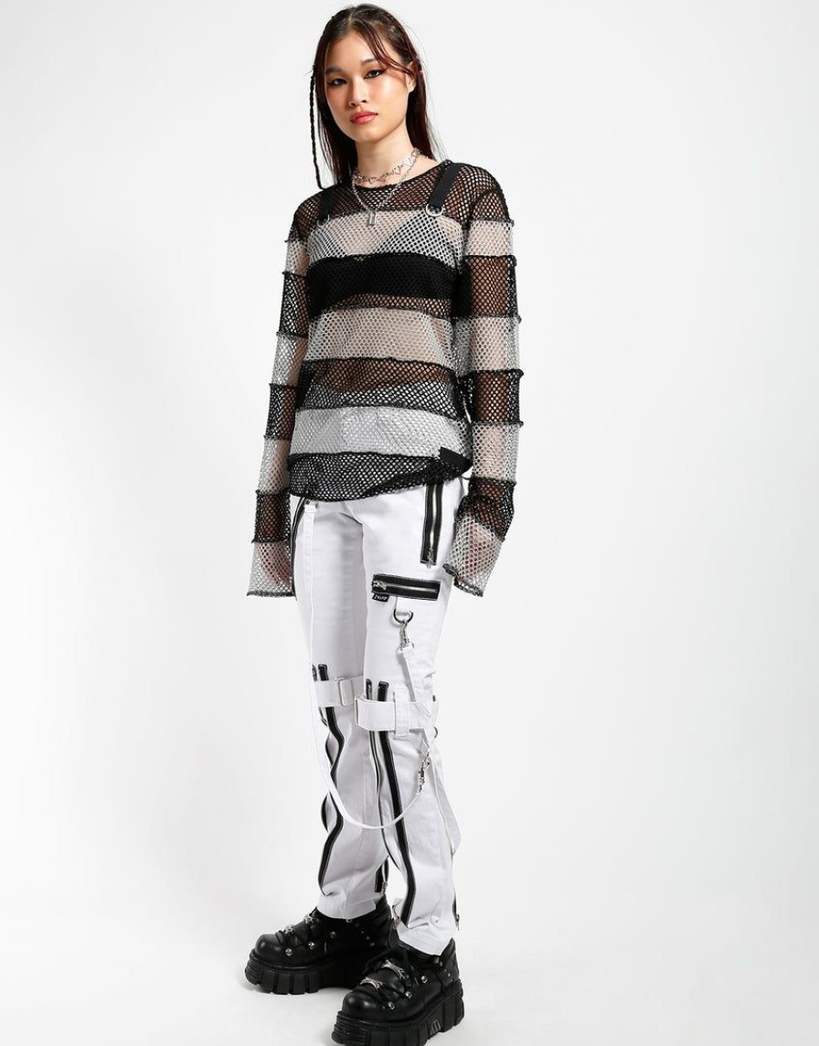 Women * | Trippnyc.Com Bondage Pant White