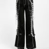 Women * | Trippnyc.Com Women Lolita Dark Street Pant Black/White