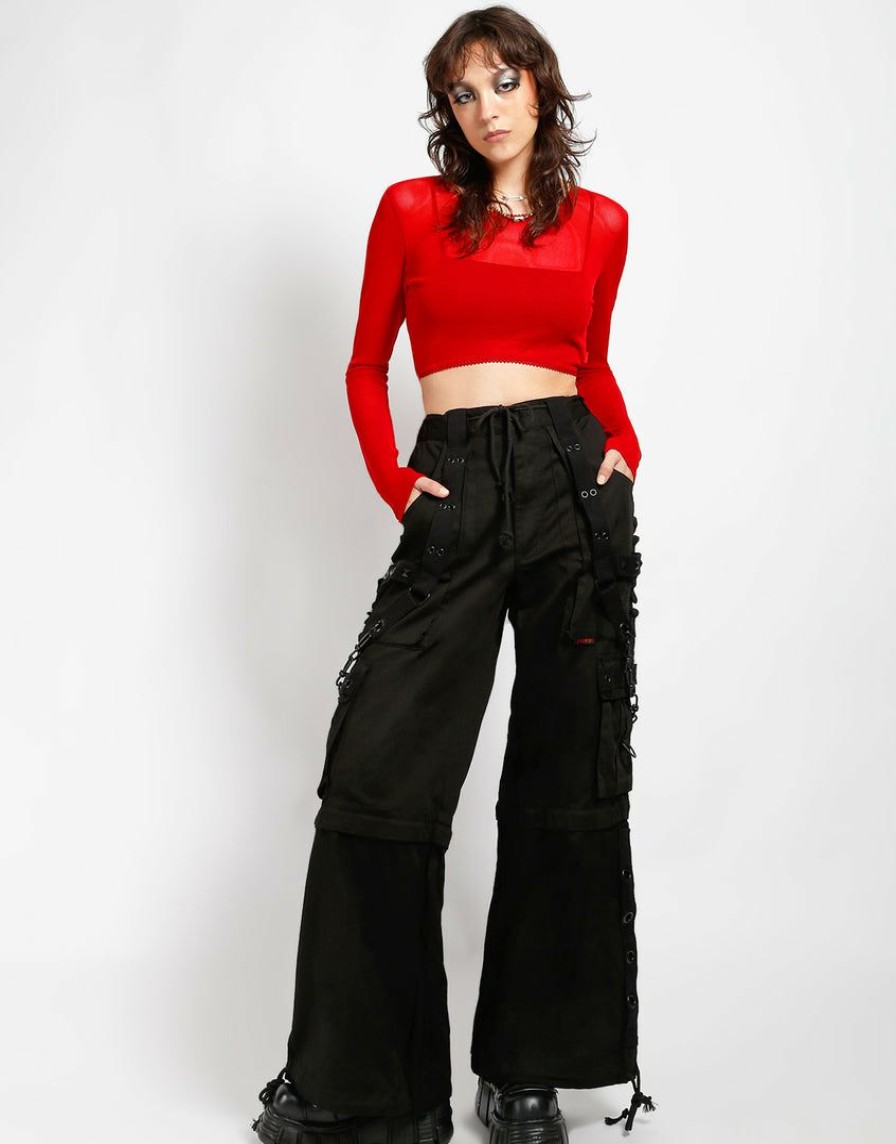 Women * | Trippnyc.Com Jungleland Pant Women Black