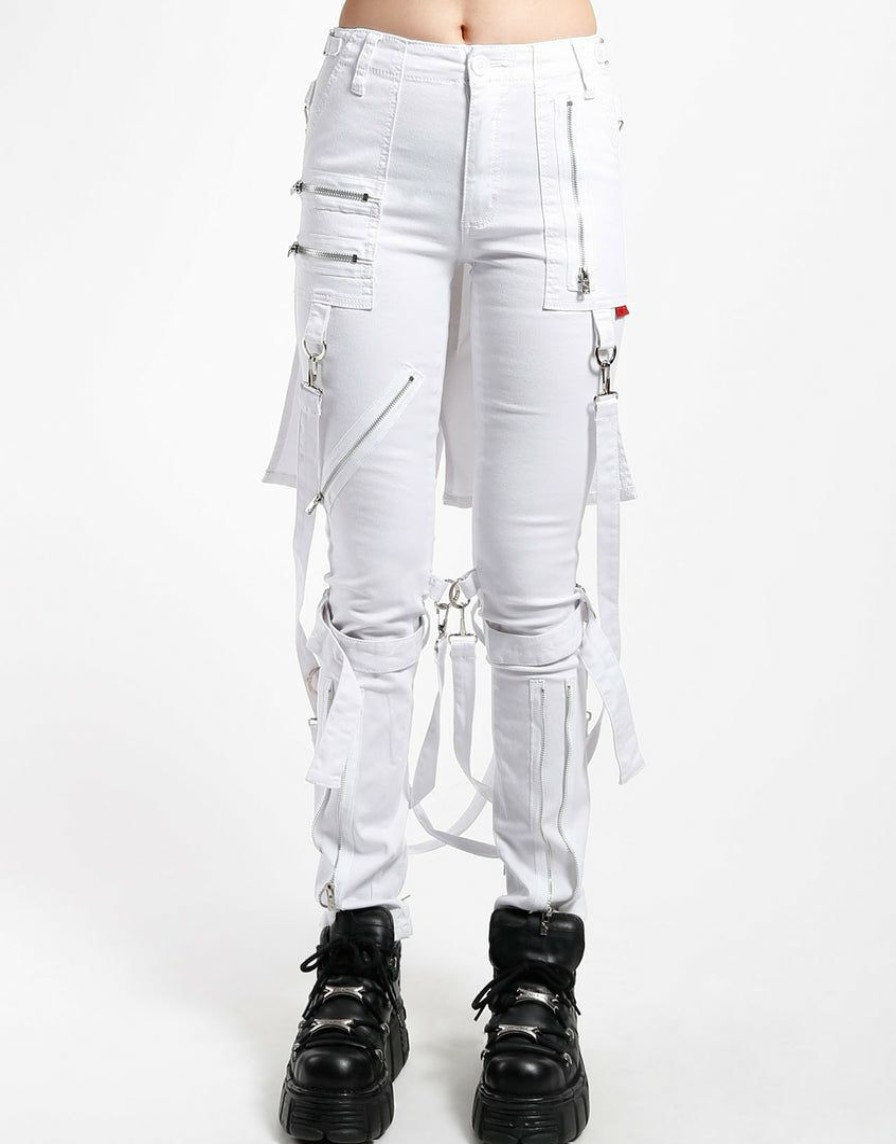 Women * | Trippnyc.Com Bumflap Pant Women White